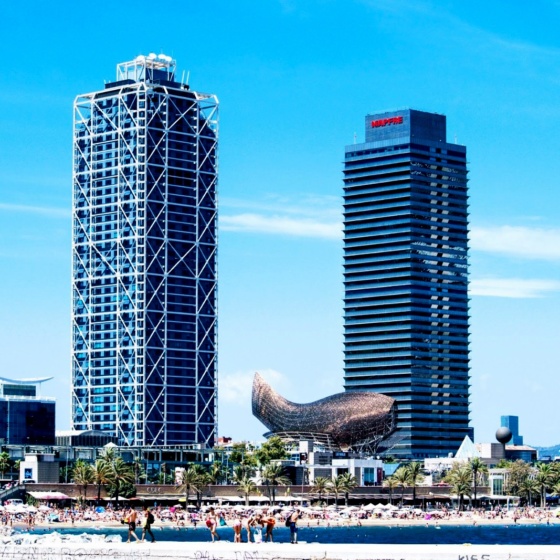 Barcelona Skyline - Port Olímpic